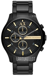 Armani Exchange Hampton Musta/Teräs Ø46 mm AX2164