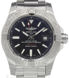Breitling Avenger Ii Seawolf Musta/Teräs Ø45 mm A17331101B1A1