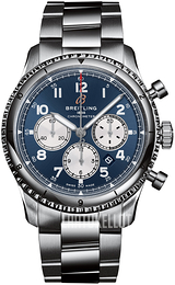 Breitling Aviator 8 B01 Chronograph 43 Sininen/Teräs Ø43 mm AB0119131C1A1