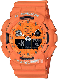 Casio G-Shock Oranssi/Muovi Ø51 mm GA-100RS-4AER