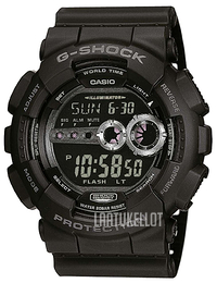 Casio G-Shock Musta/Muovi Ø51.2 mm GD-100-1BER
