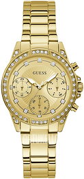 Guess Kullattu/Kullansävytetty teräs Ø36 mm W1293L2