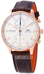 IWC Portuguese Valkoinen/Nahka Ø41 mm IW371611