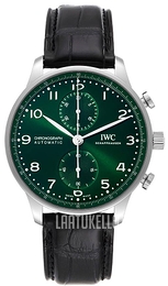 IWC Portugieser Vihreä/Nahka Ø41 mm IW371615