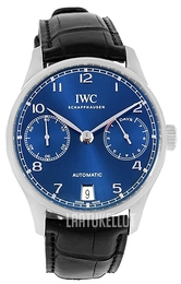 IWC Portuguese Sininen/Nahka Ø42.3 mm IW500710