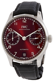 IWC Portugieser Punainen/Nahka Ø42.3 mm IW500714