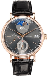 IWC Portofino Harmaa/Nahka Ø45 mm IW516403