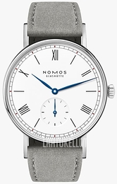 Nomos Glashütte Ludwig 375 Years of the peace of Westphalia Valkoinen/Nahka Ø32.8 mm N-243.S4