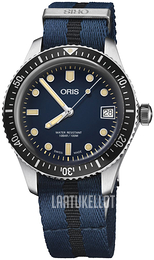 Oris Diving Sininen/Tekstiili Ø36 mm 01 733 7747 4055-07 5 17 28