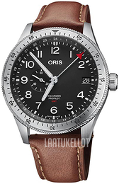 Oris Aviation Musta/Nahka Ø44 mm 01 748 7756 4064-07 5 22 07LC