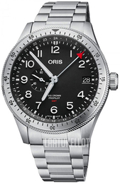 Oris Aviation Musta/Teräs Ø44 mm 01 748 7756 4064-07 8 22 08