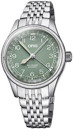 Oris Aviation Vihreä/Teräs Ø36 mm 01 754 7749 4067-07 8 17 22