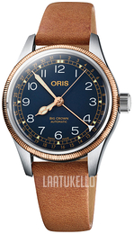 Oris Aviation Sininen/Nahka Ø36 mm 01 754 7749 4365-07 5 17 66