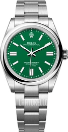 Rolex Oyster Perpetual 41 Vihreä/Teräs Ø41 mm 134300-0004