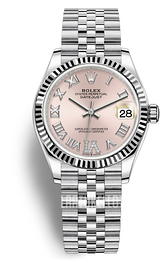 Rolex Pinkki/Teräs Ø31 mm 278274-0024