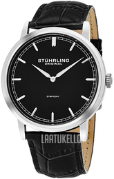 Stührling Original Symphony Musta/Nahka Ø42 mm 779.02