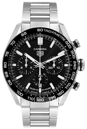 TAG Heuer Carrera Musta/Teräs Ø44 mm CBN2A1B.BA0643