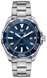 TAG Heuer Aquaracer Sininen/Teräs Ø43 mm WAY101C.BA0746