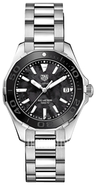 TAG Heuer Aquaracer Lady Musta/Teräs Ø35 mm WAY131K.BA0748