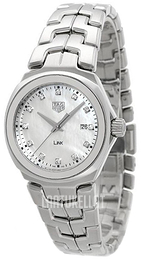 TAG Heuer Link Damklockor Valkoinen/Teräs Ø32 mm WBC1312.BA0600