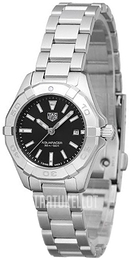 TAG Heuer Aquaracer Lady Musta/Teräs Ø27 mm WBD1410.BA0741